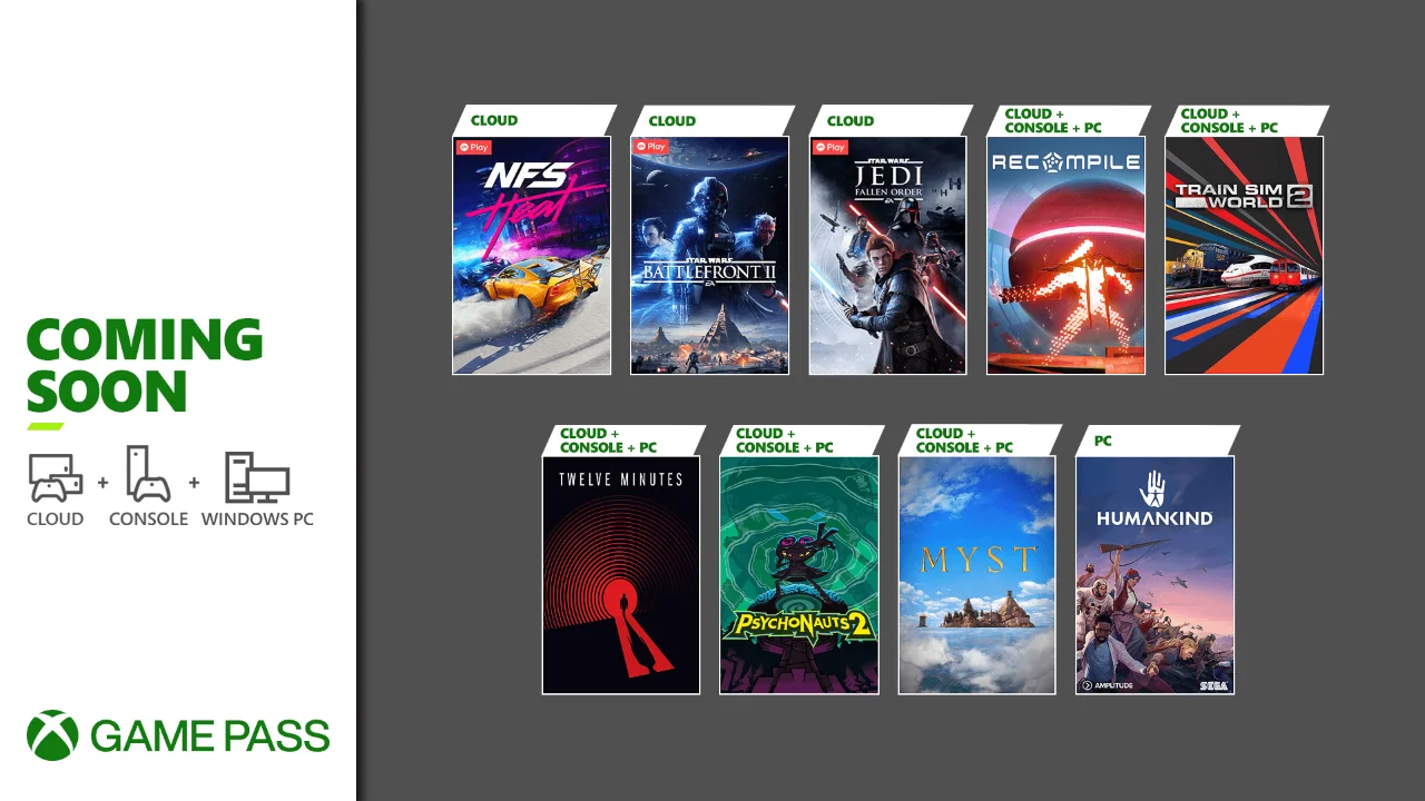 Xbox Game Pass: todos los juegos del mes de agosto