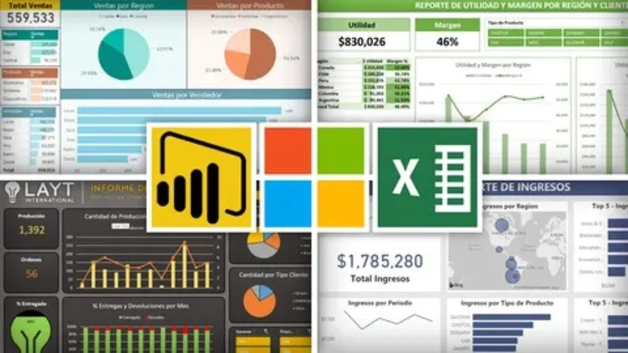 Curso en español de Excel y Power BI – Análisis y Visualización de Datos GRATIS por tiempo limitado