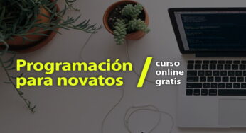 Curso GRATUITO en español de Programación para novatos