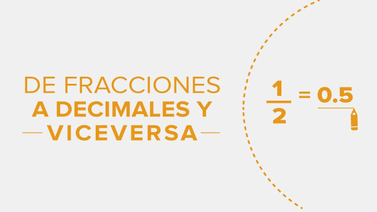 Curso Gratis en español: De fracciones a decimales y viceversa