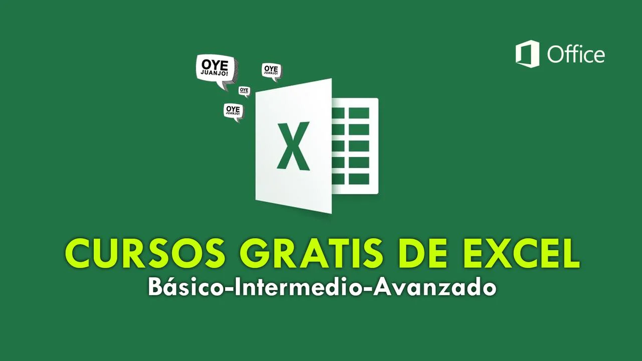 Curso Gratis en español: Curso de Excel Gratis de Básico a Avanzado Online para Principiantes