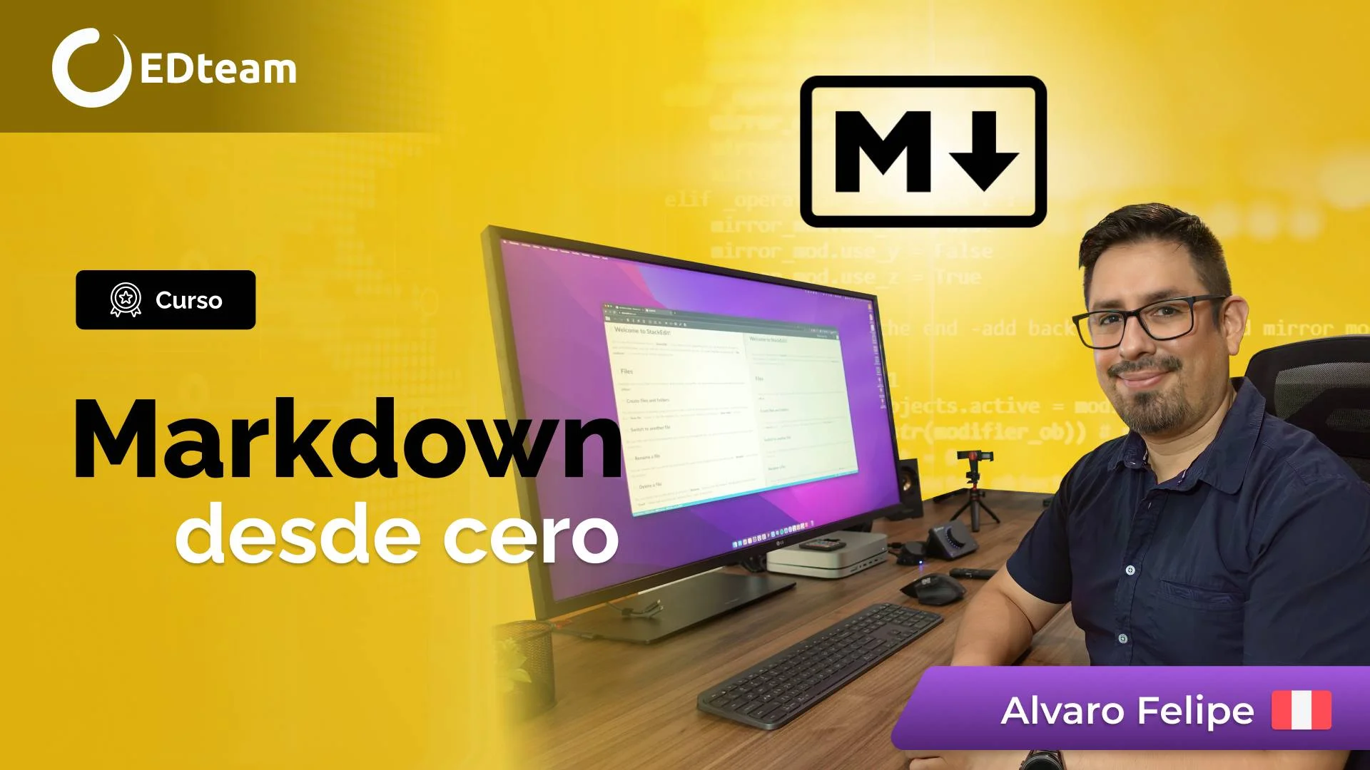 Curso gratis de Markdown Desde Cero￼