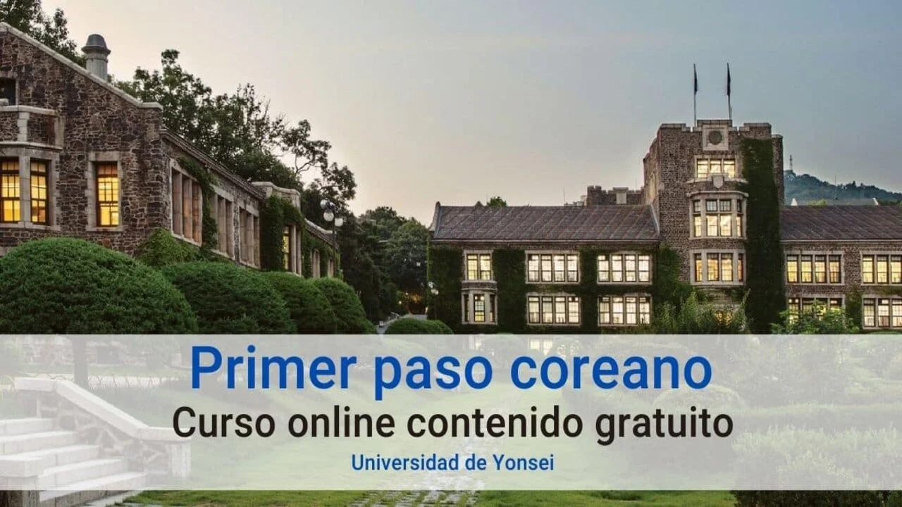 Curso gratis de coreano ofrecido por la mejor universidad de corea