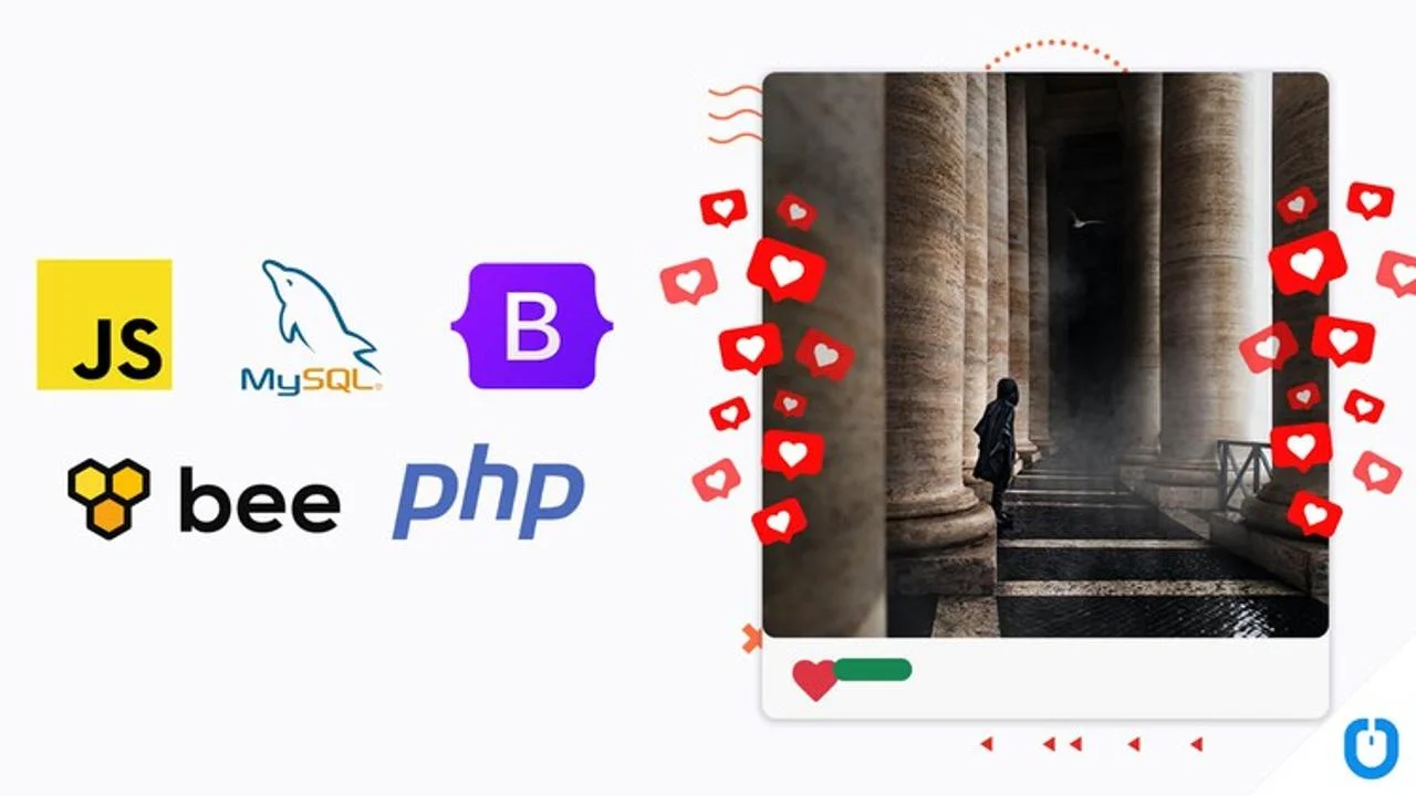 Descubre cómo crear un sistema estilo Instagram con PHP, AJAX y MySQL en este curso gratuito