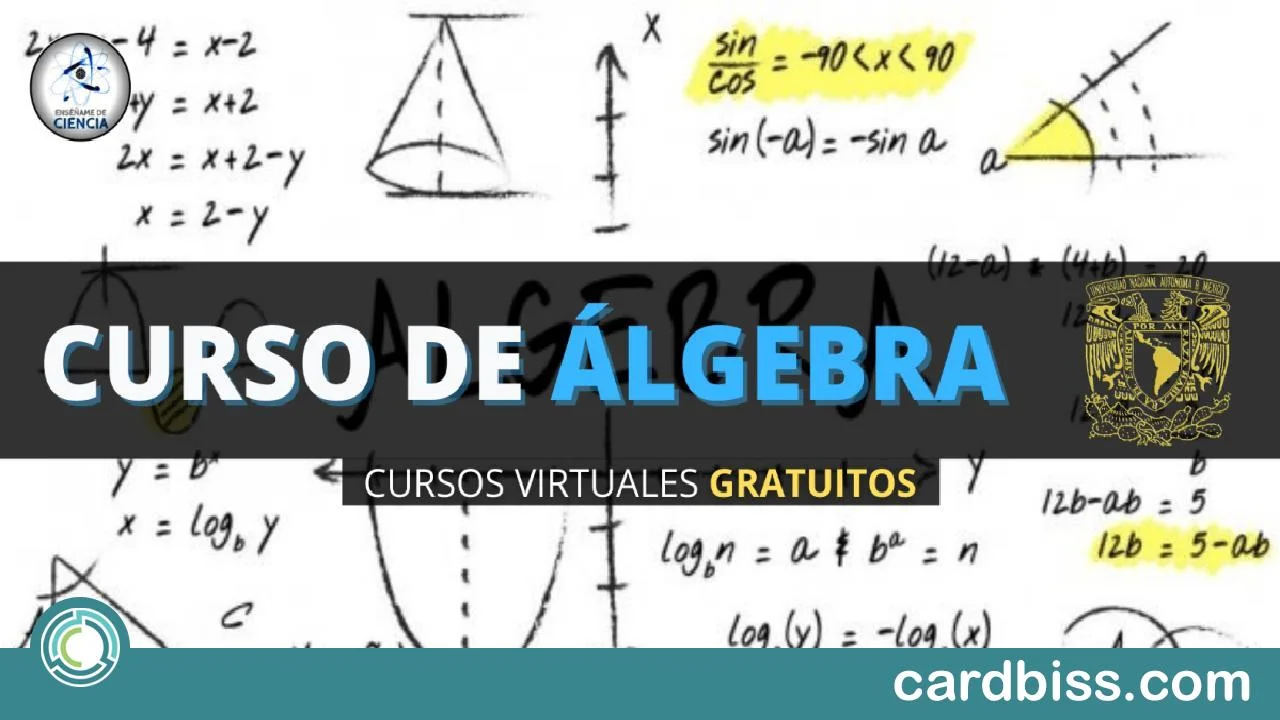 Aprende Álgebra Básica con los Mejores Instructores de la UNAM: Curso gratis