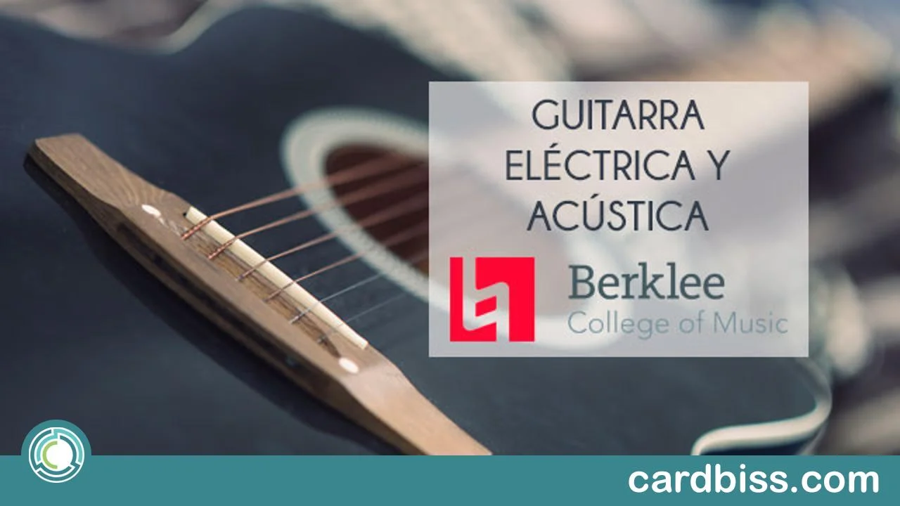 Berklee College of Music ofrece curso gratis online de Introducción a la guitarra ¡Inscríbete ahora!