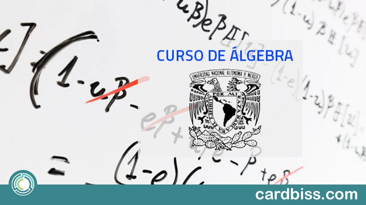 ¡Aprende Álgebra desde casa con el nuevo curso virtual y gratuito de la UNAM!