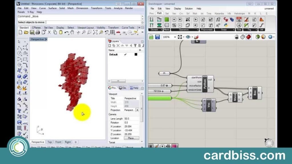 Aprende a Crear Programas de Diseño en 3D con Python/Rhinoscrip - CardBiss
