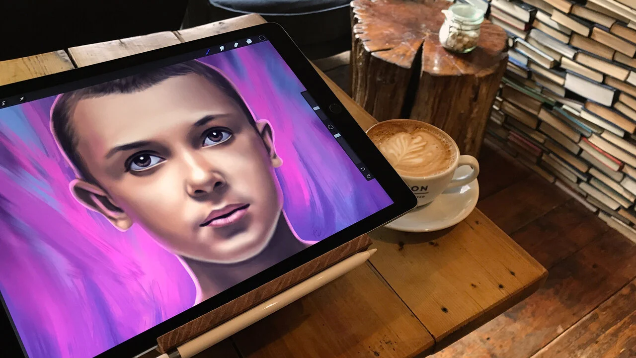 Aprende a pintar rostros realistas en Procreate con el curso gratuito “Como Pintar el Rostro Humano”