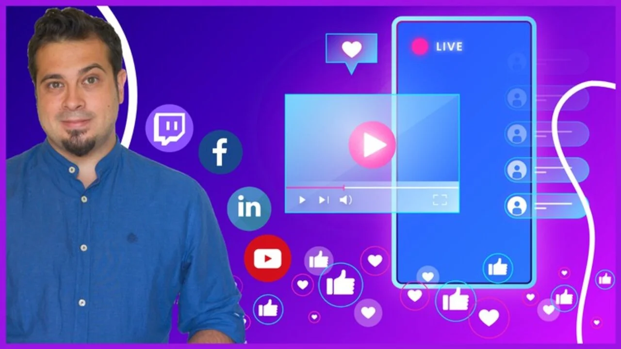 Aprende a hacer transmisiones en vivo en diferentes plataformas con este curso Gratis en línea